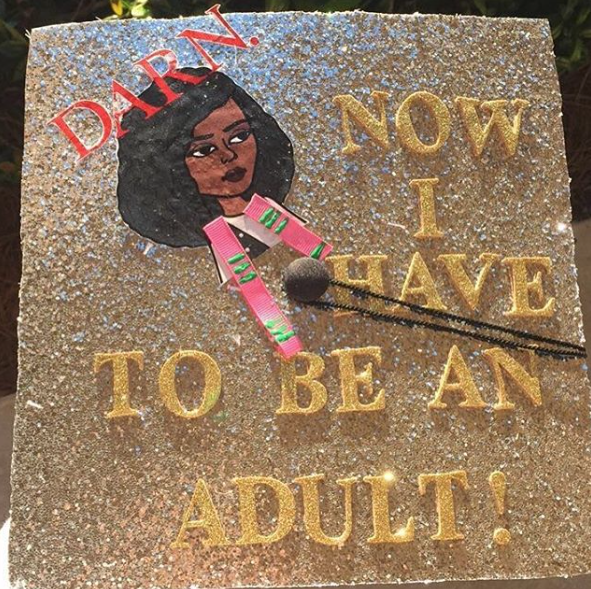Cheers to Black Grads! 32 Of The Best Graduation Caps We've Seen This Year

